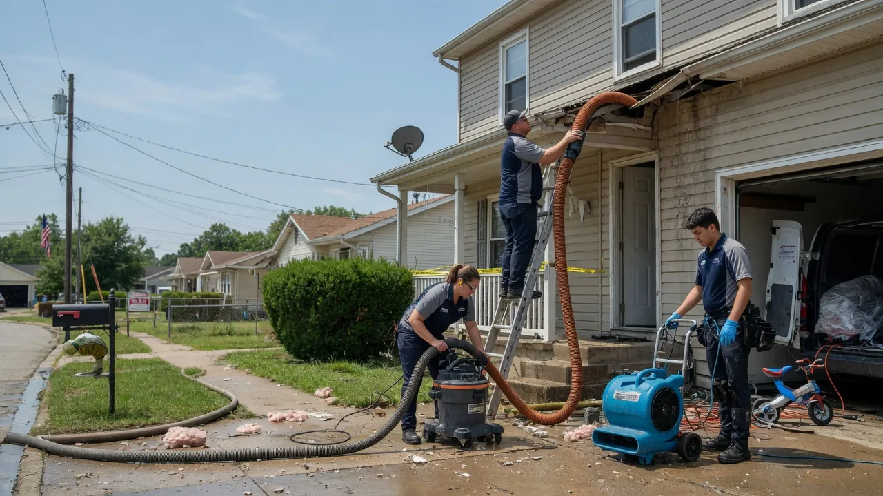Water Damage Restoration in Steward, IL near me